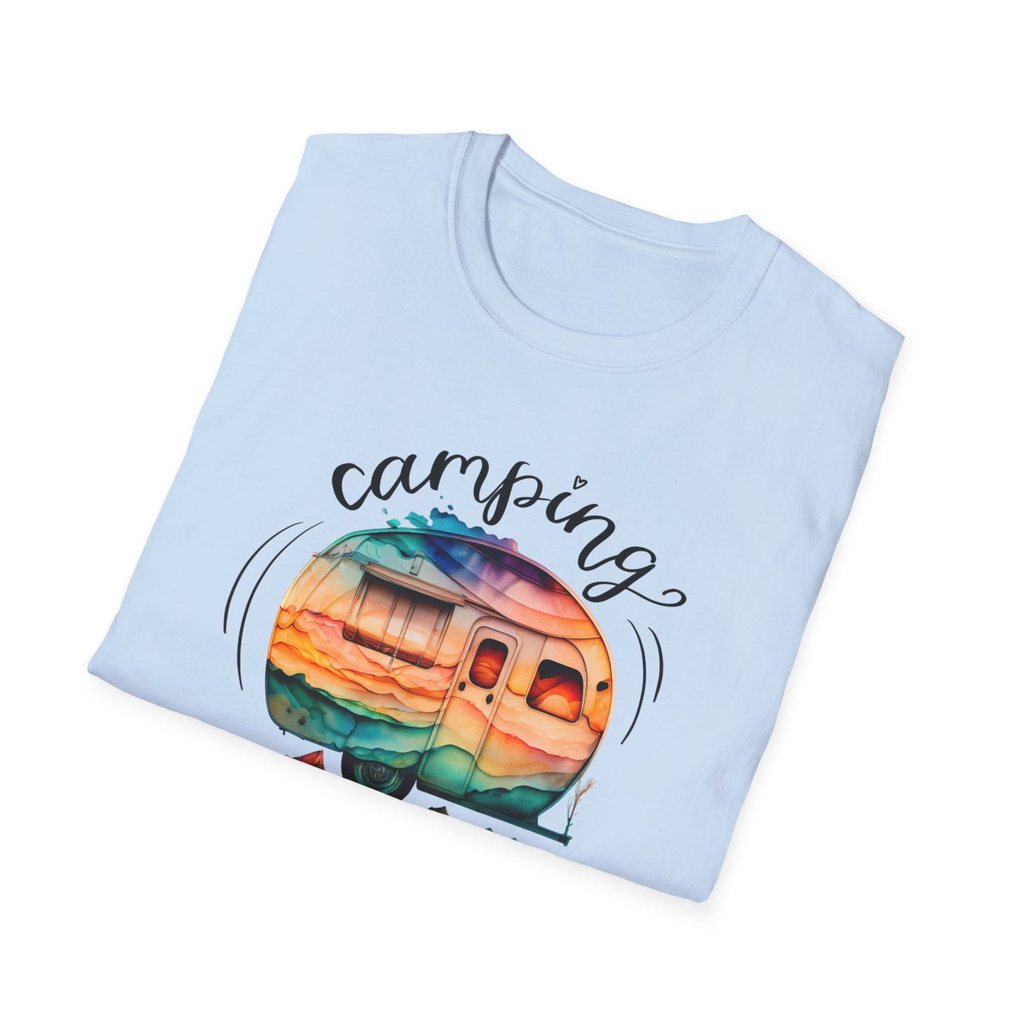Camping Unisex T-Shirt for Outdoor Enthusiasts
