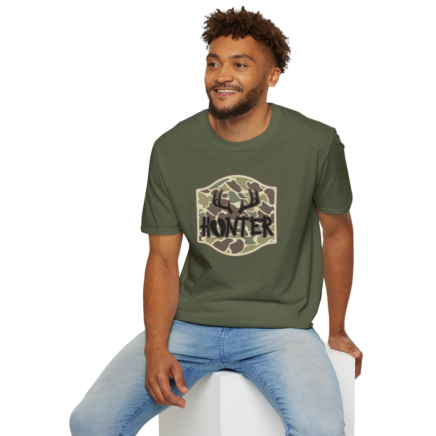 Deer Hunter Graphic Unisex T-Shirt