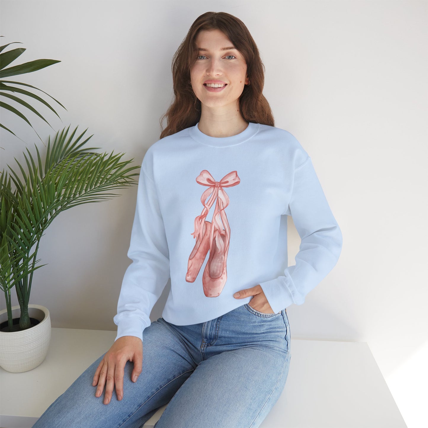 Ballet Slippers Crewneck Unisex Sweatshirt