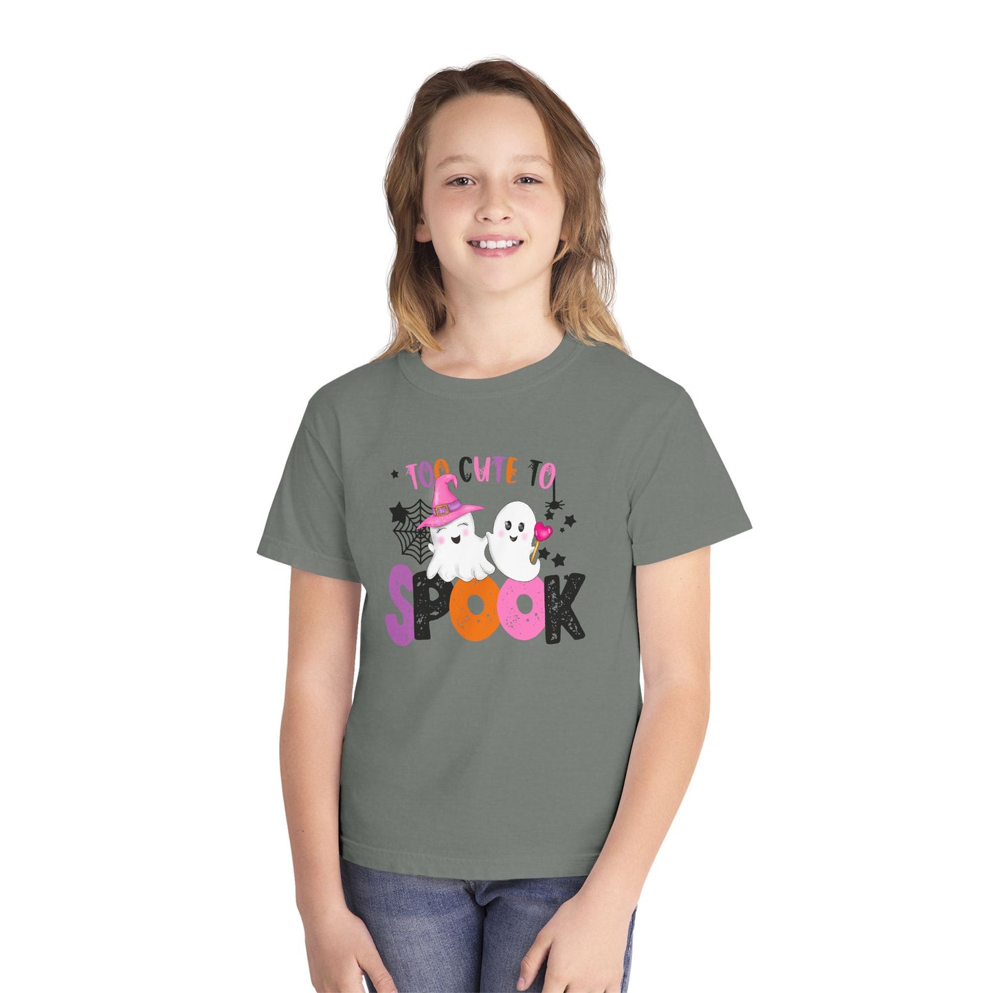 Cute Spooky Halloween Youth T-Shirt