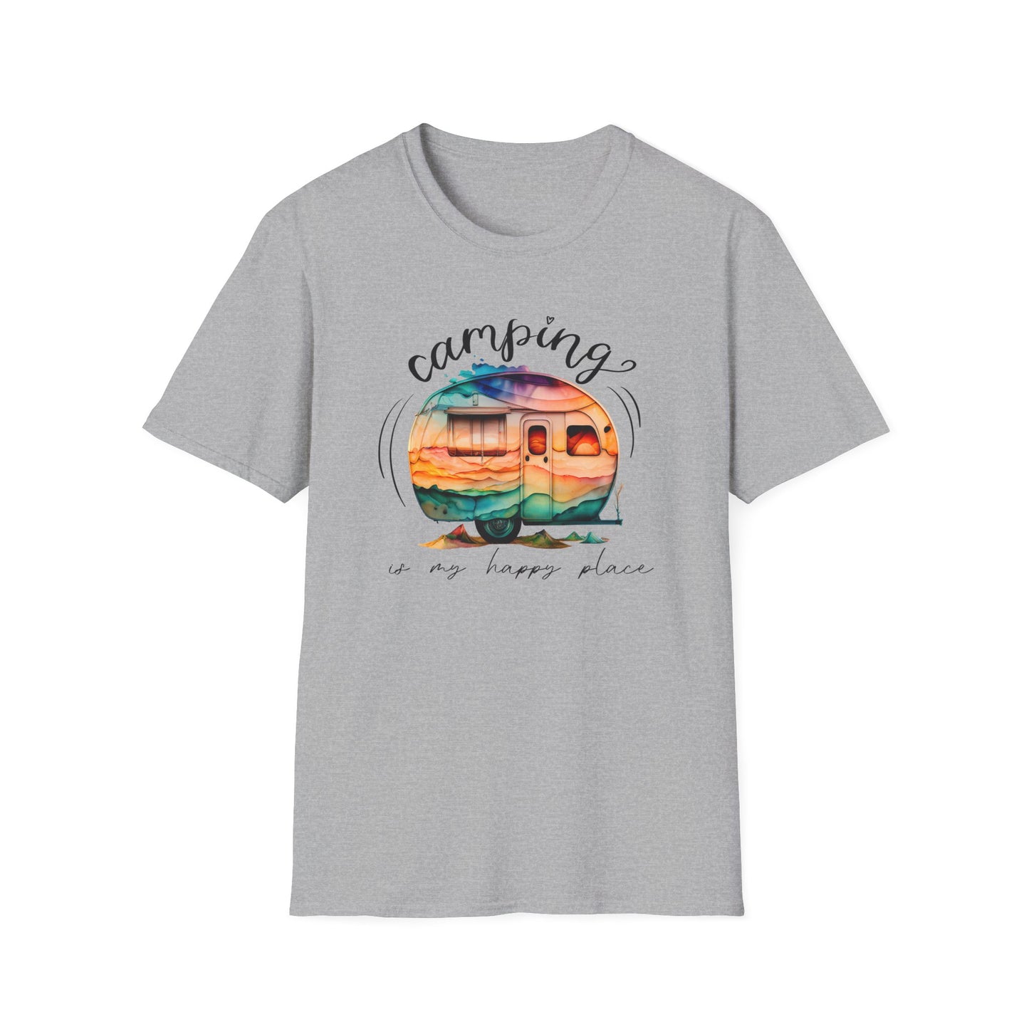 Camping Unisex T-Shirt for Outdoor Enthusiasts