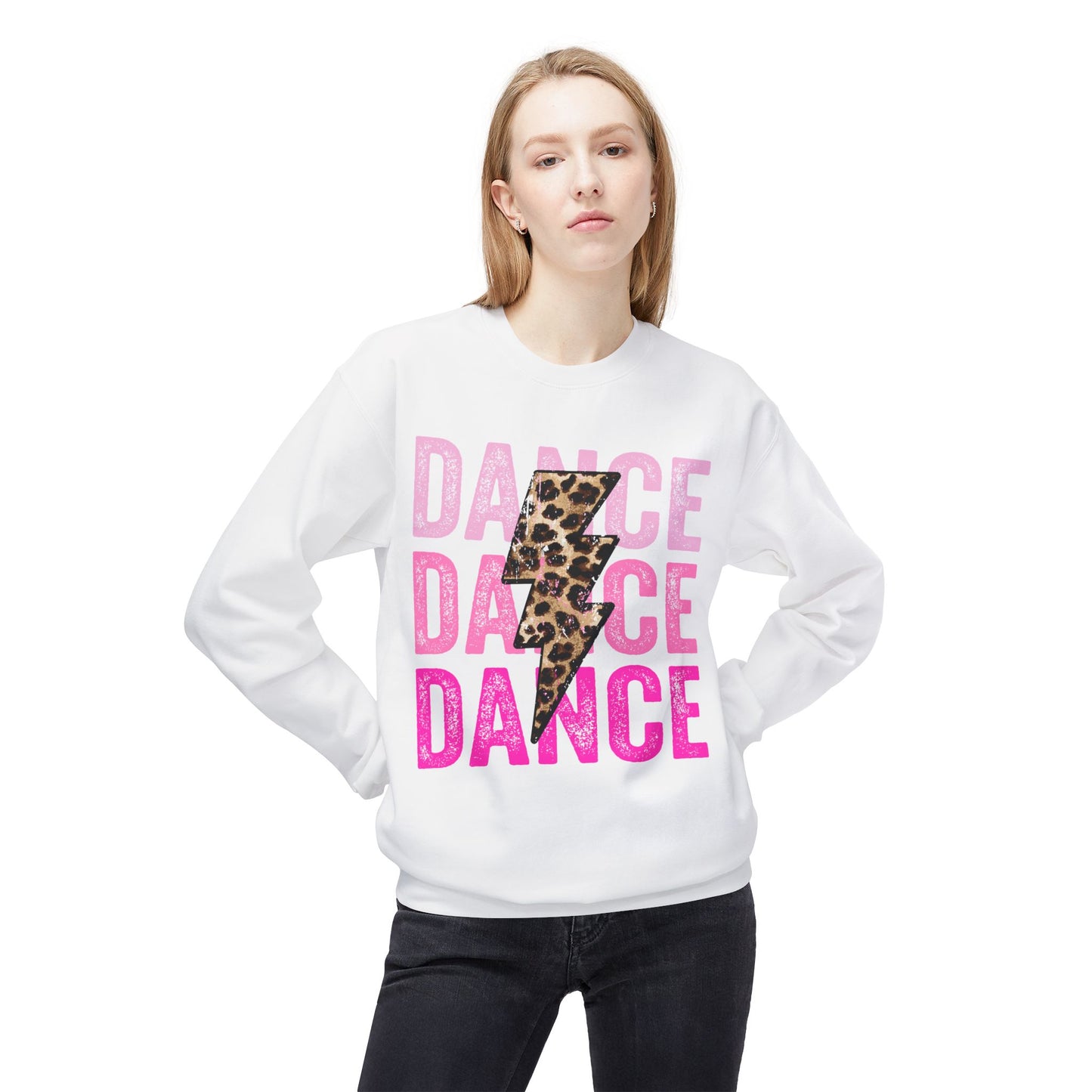 Dance-Inspired Unisex Crewneck Sweatshirt
