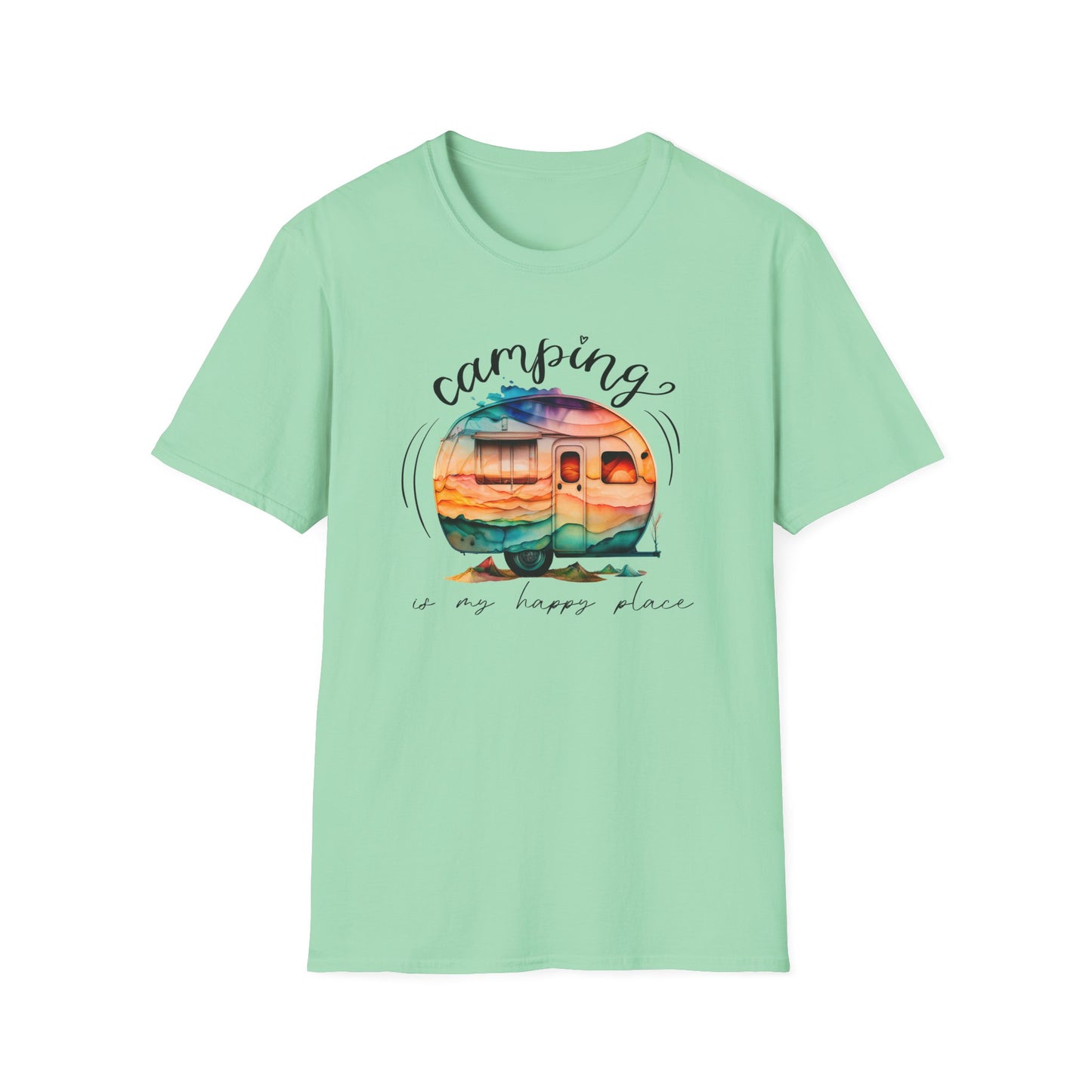 Camping Unisex T-Shirt for Outdoor Enthusiasts