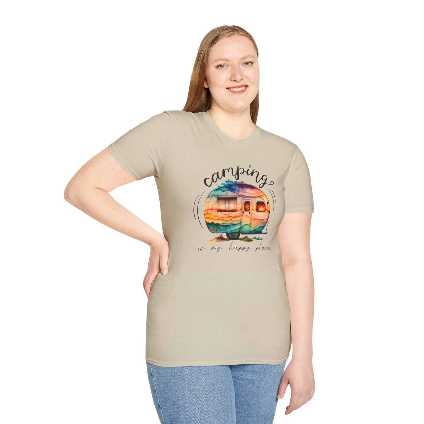 Camping Unisex T-Shirt for Outdoor Enthusiasts