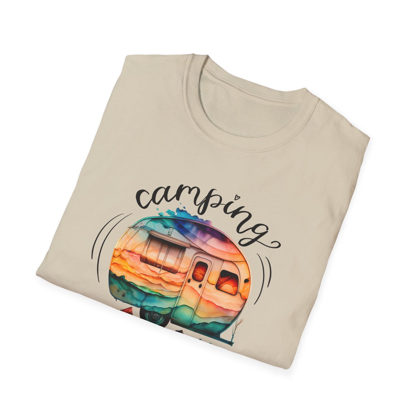 Camping Unisex T-Shirt for Outdoor Enthusiasts