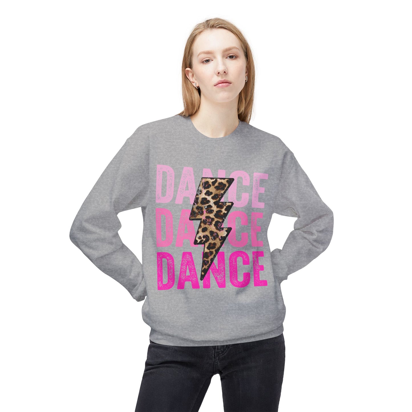 Dance-Inspired Unisex Crewneck Sweatshirt