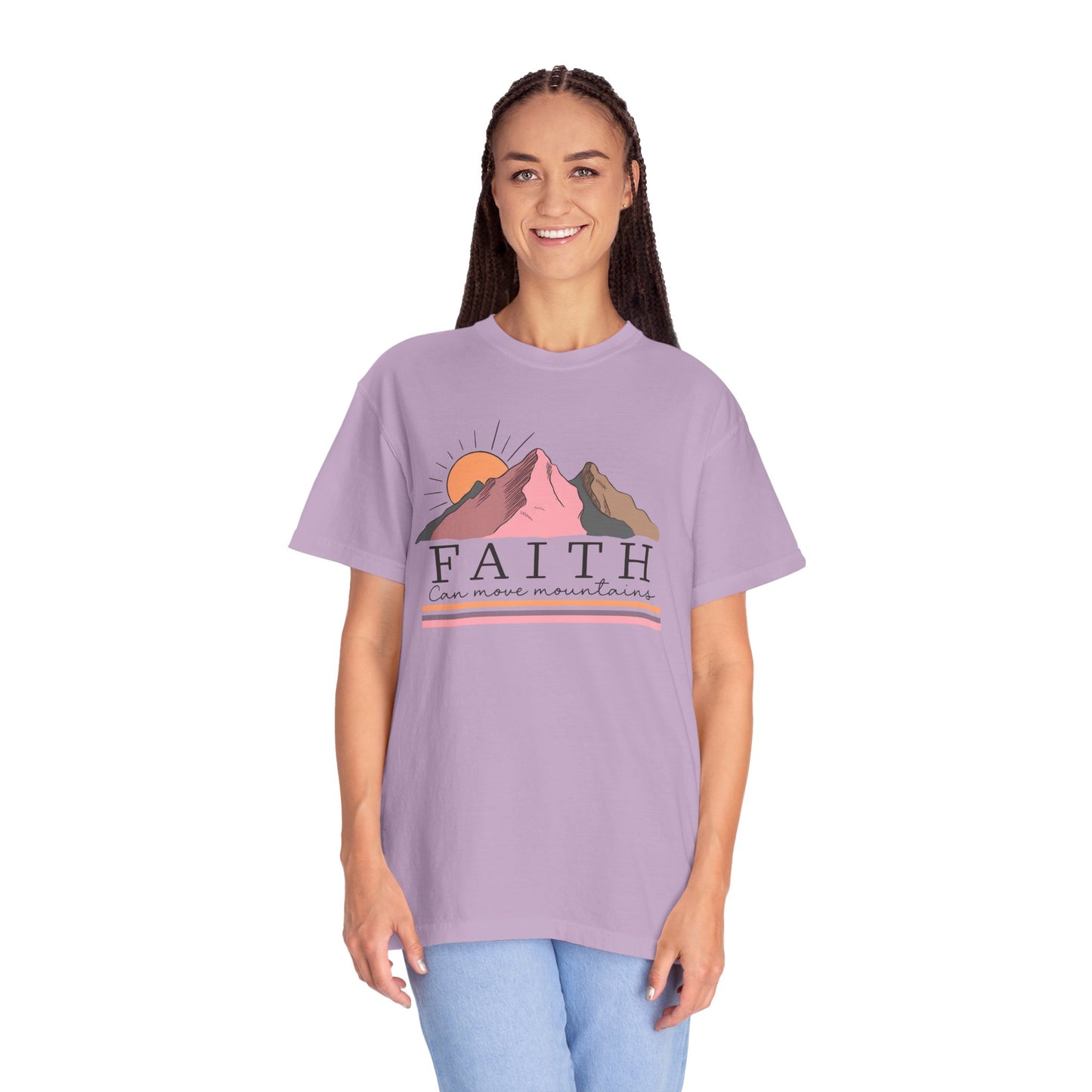 Faith-Inspired Unisex Garment-Dyed T-Shirt