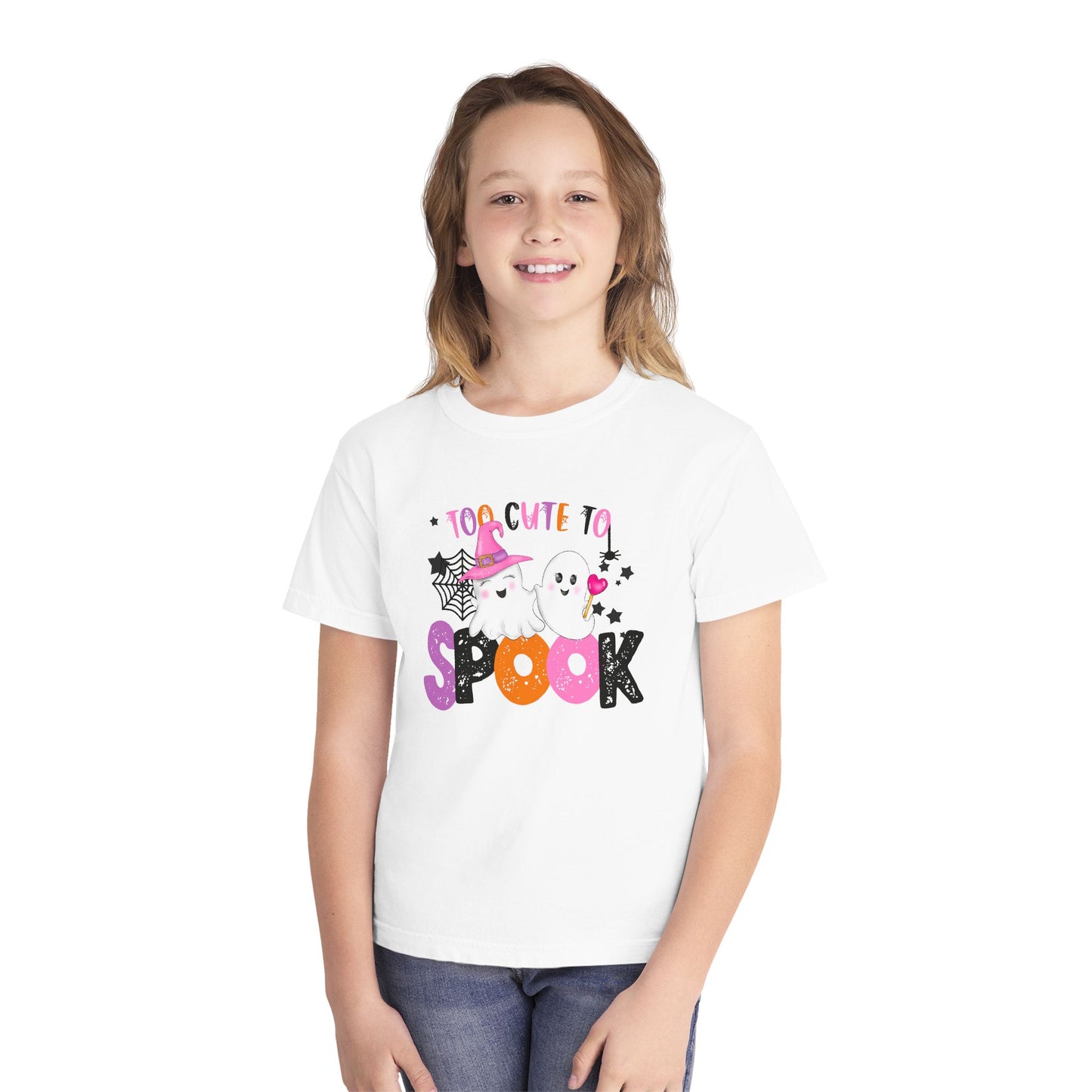 Cute Spooky Halloween Youth T-Shirt