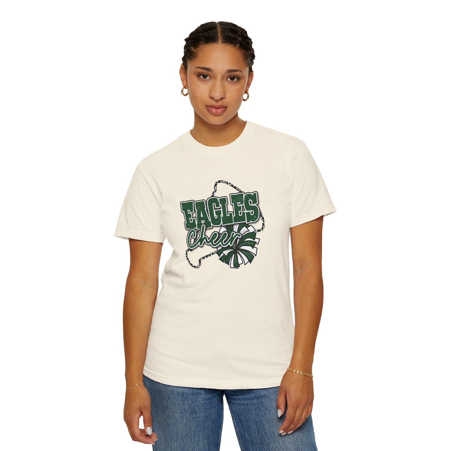 Eagles Cheer Garment-Dyed Unisex T-shirt