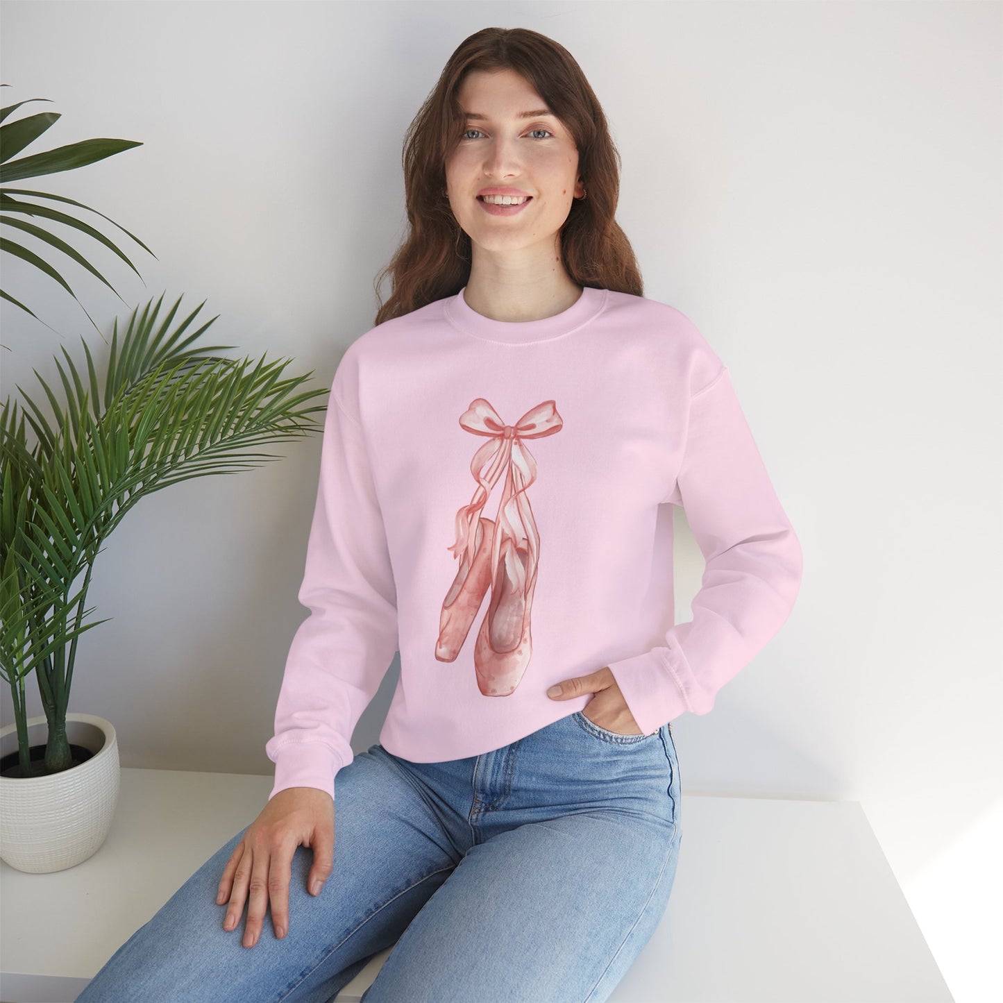 Ballet Slippers Crewneck Unisex Sweatshirt