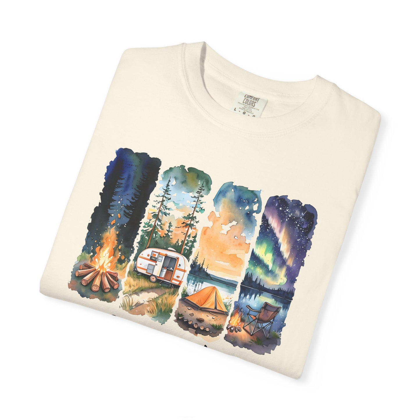 Camping Life Unisex Garment-Dyed T-Shirt