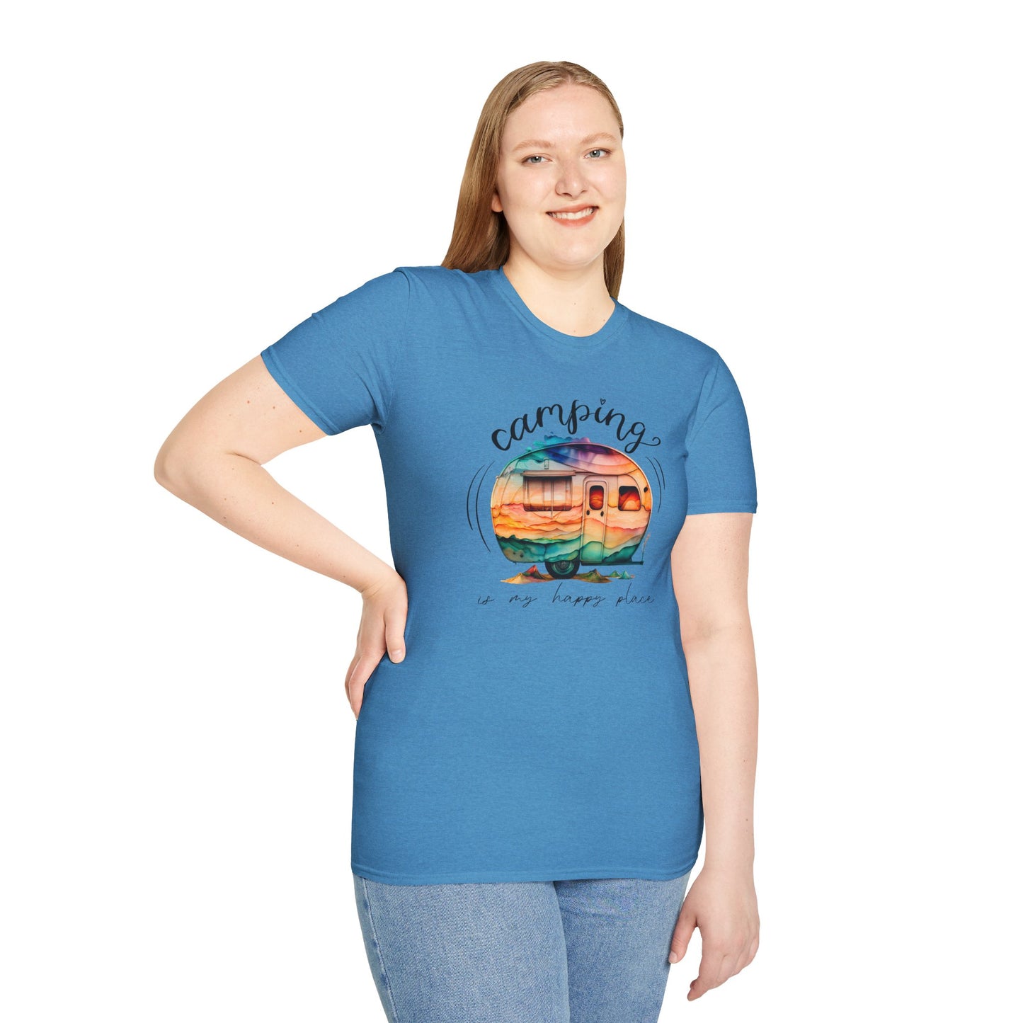 Camping Unisex T-Shirt for Outdoor Enthusiasts