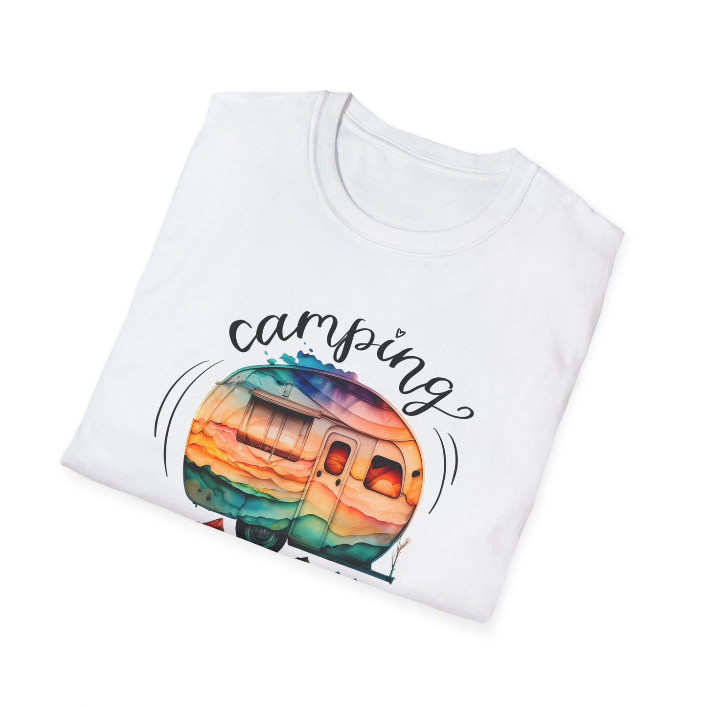 Camping Unisex T-Shirt for Outdoor Enthusiasts