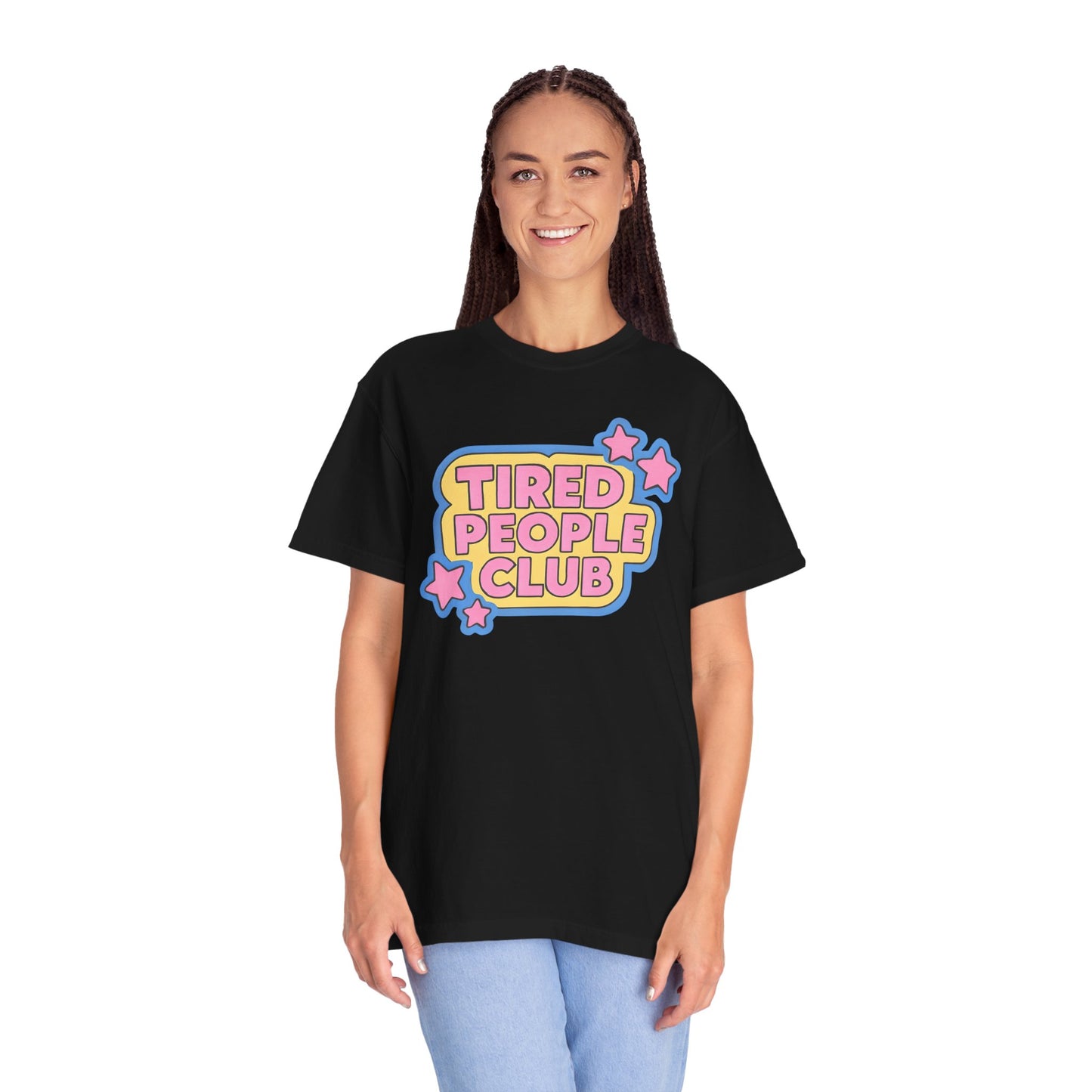Tired People Club Graphic Unisex T-Shirt