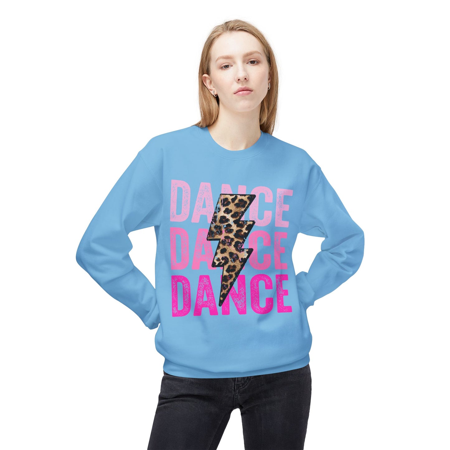 Dance-Inspired Unisex Crewneck Sweatshirt