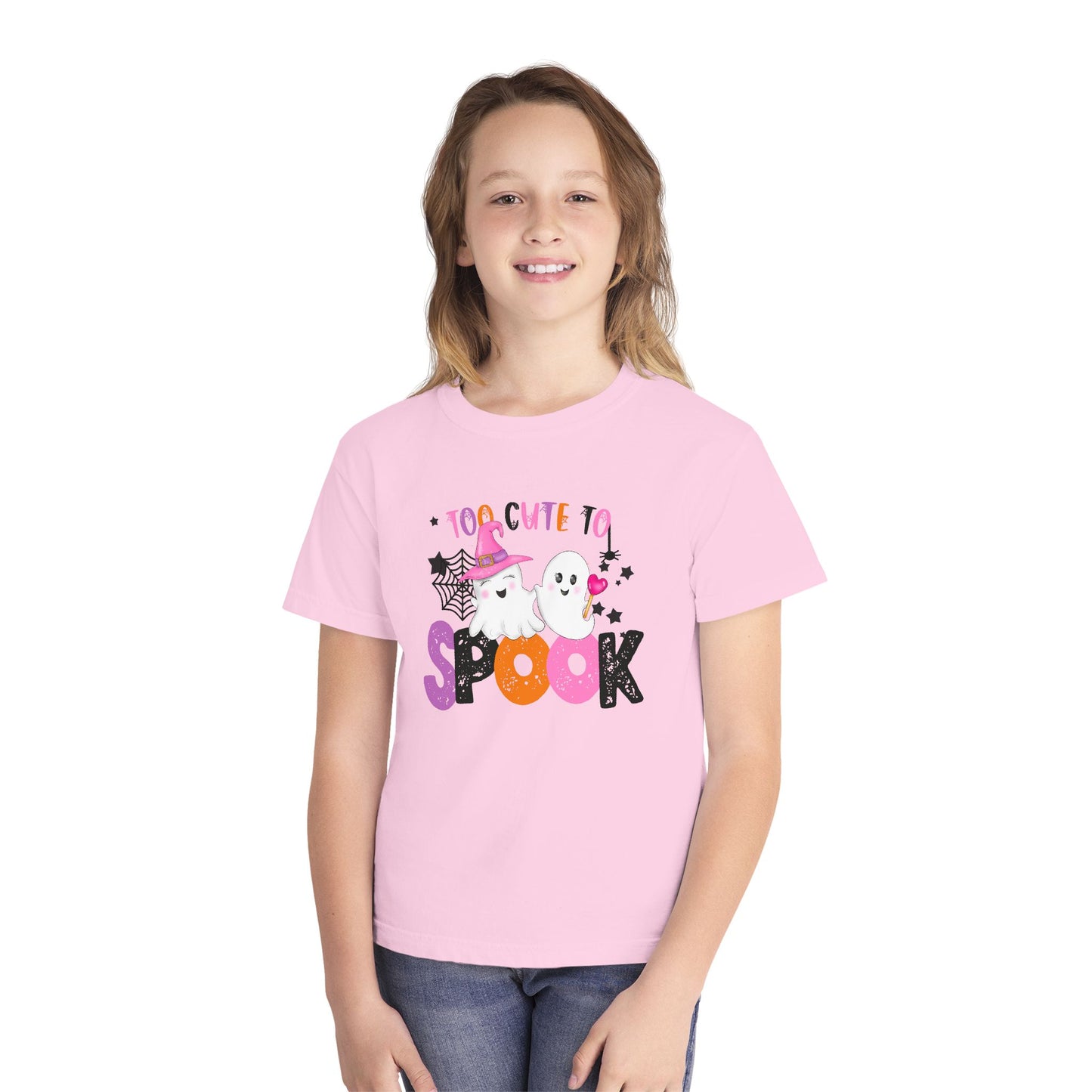 Cute Spooky Halloween Youth T-Shirt