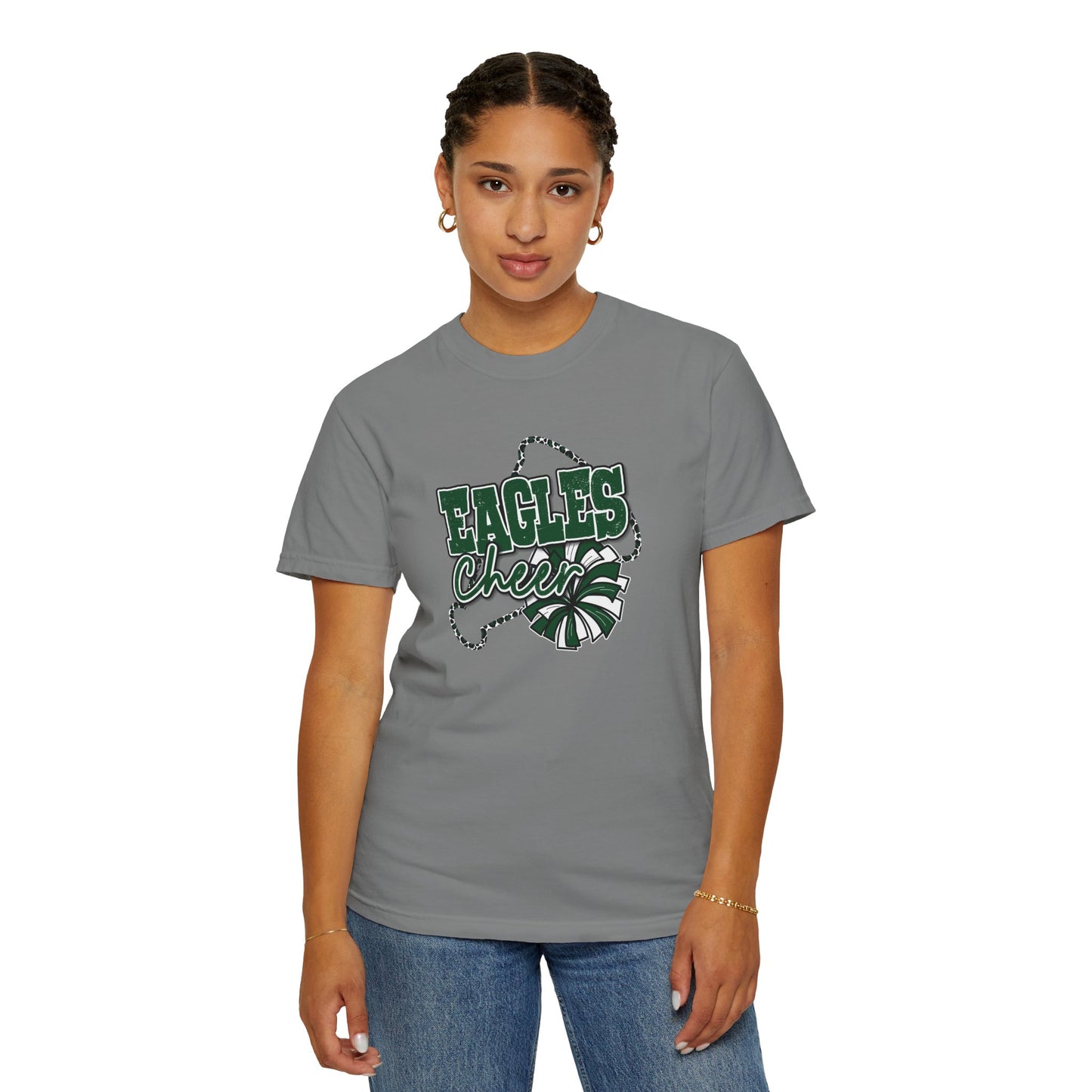 Eagles Cheer Garment-Dyed Unisex T-shirt