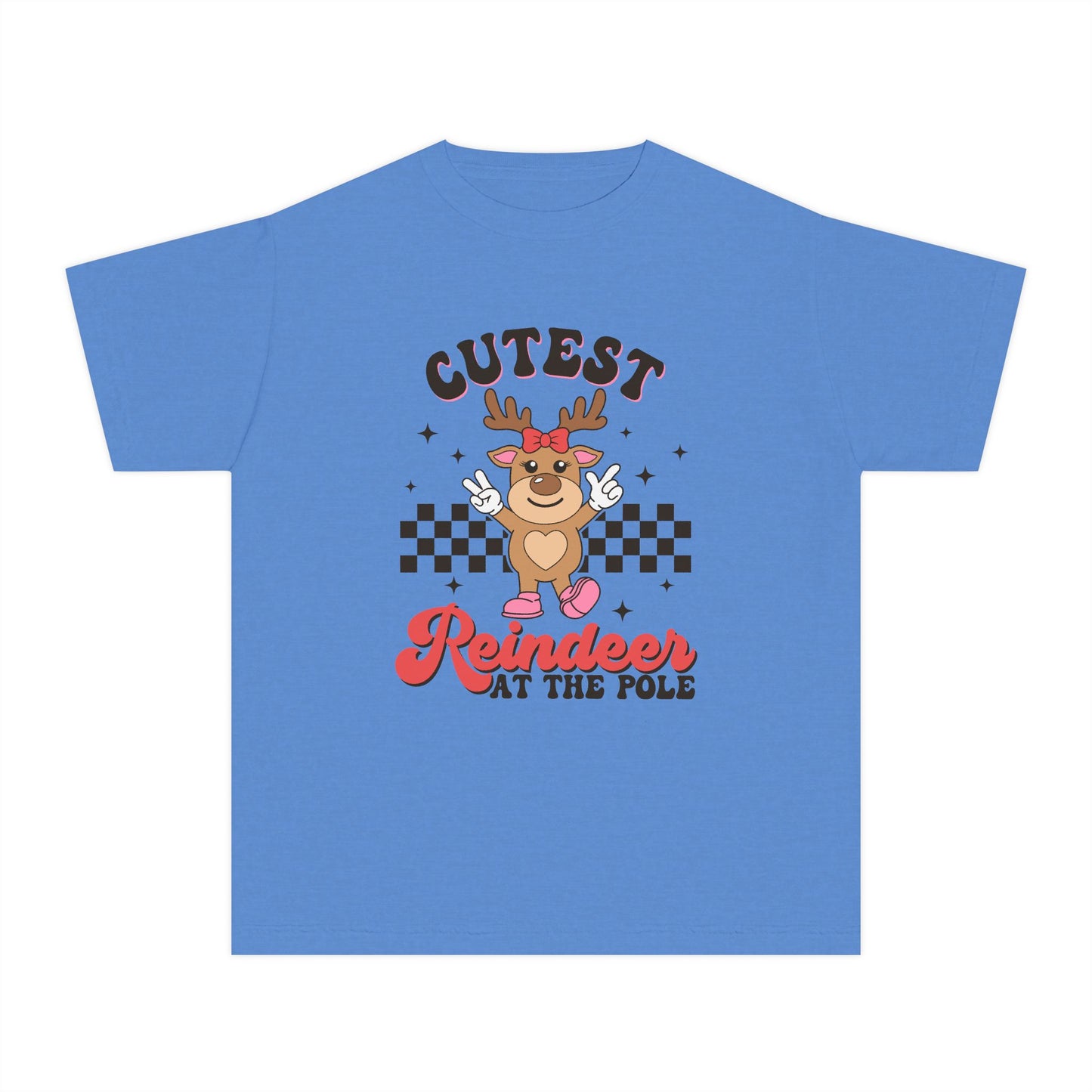 Cutest Reindeer Youth Midweight T-Shirt