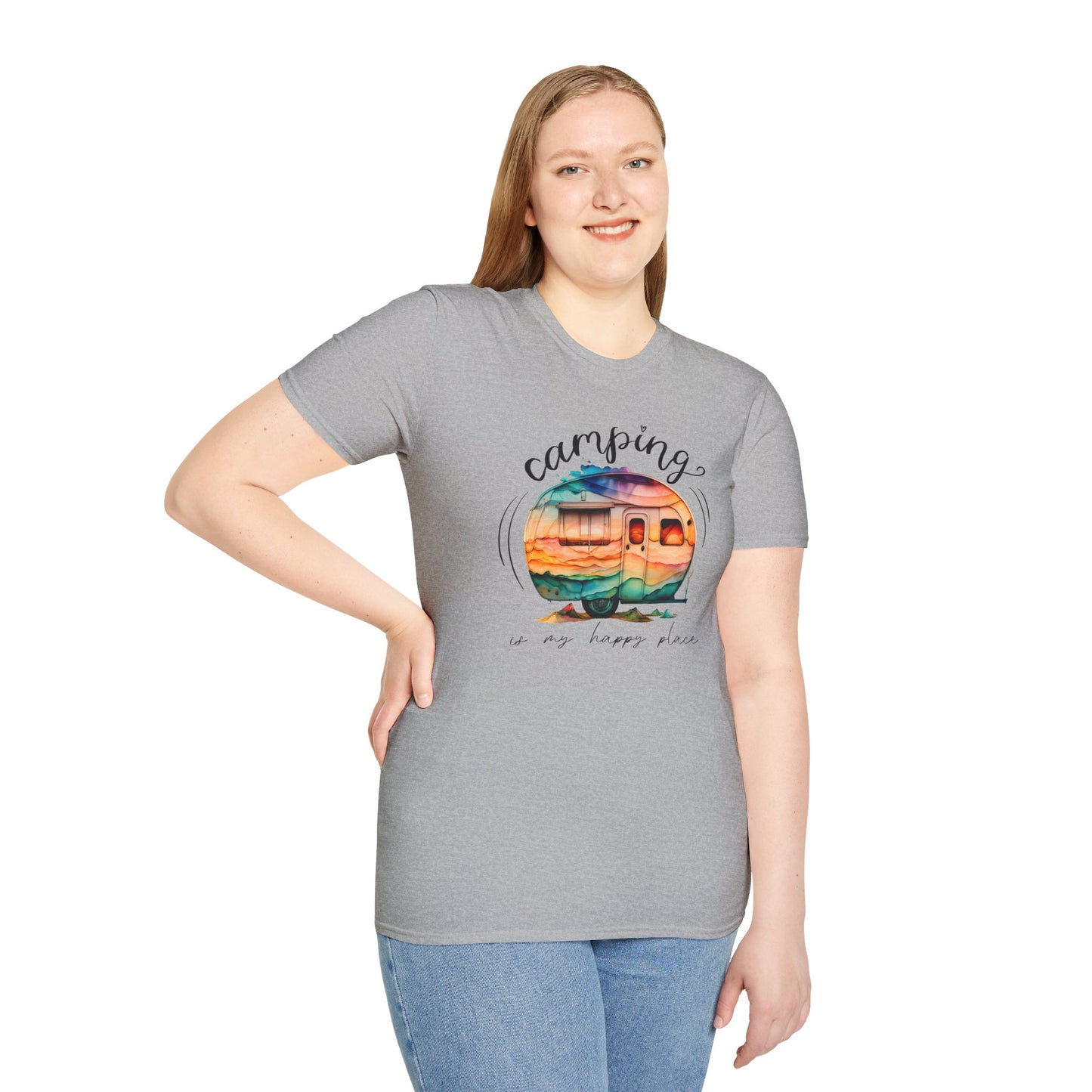 Camping Unisex T-Shirt for Outdoor Enthusiasts