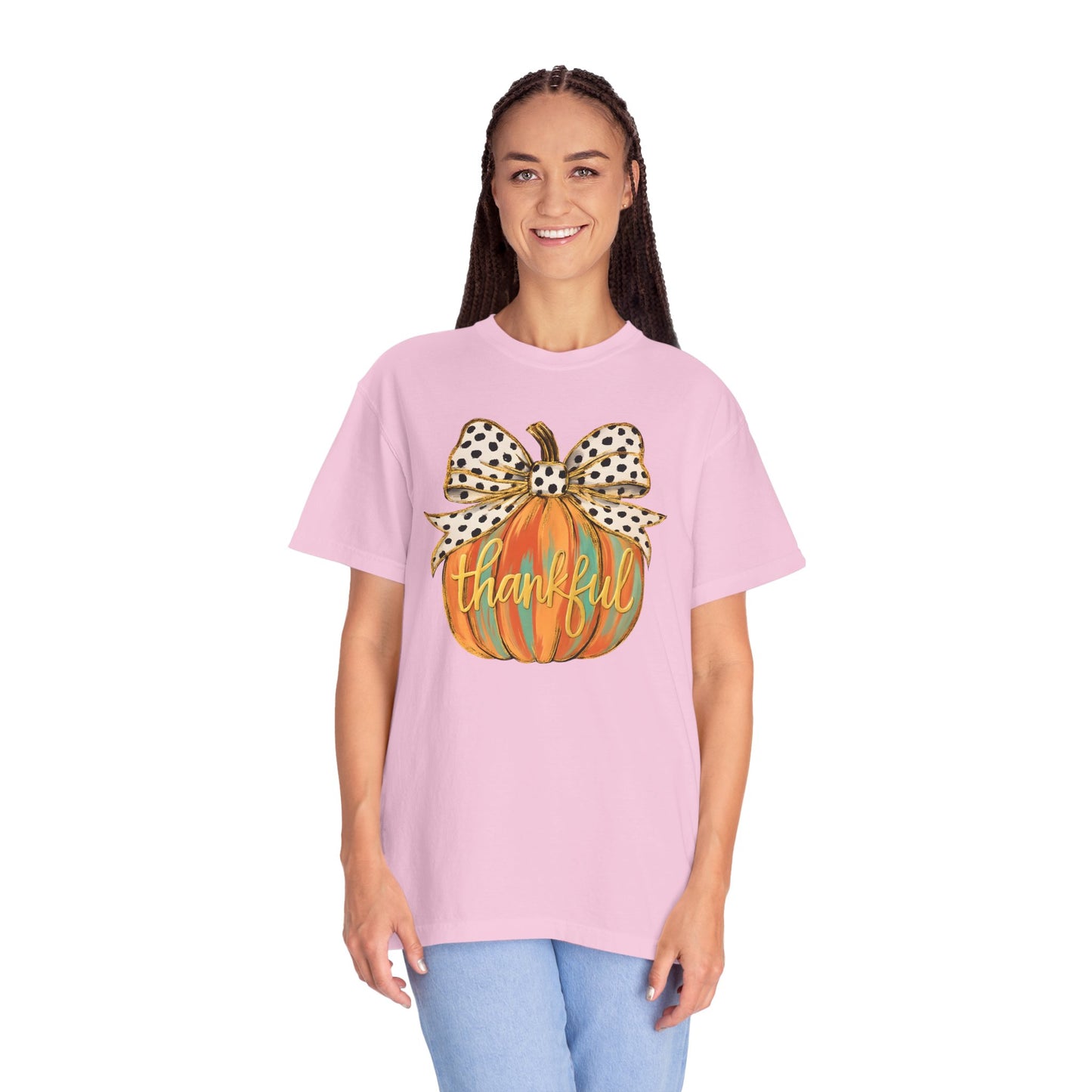 Thankful Pumpkin Graphic Unisex T-Shirt