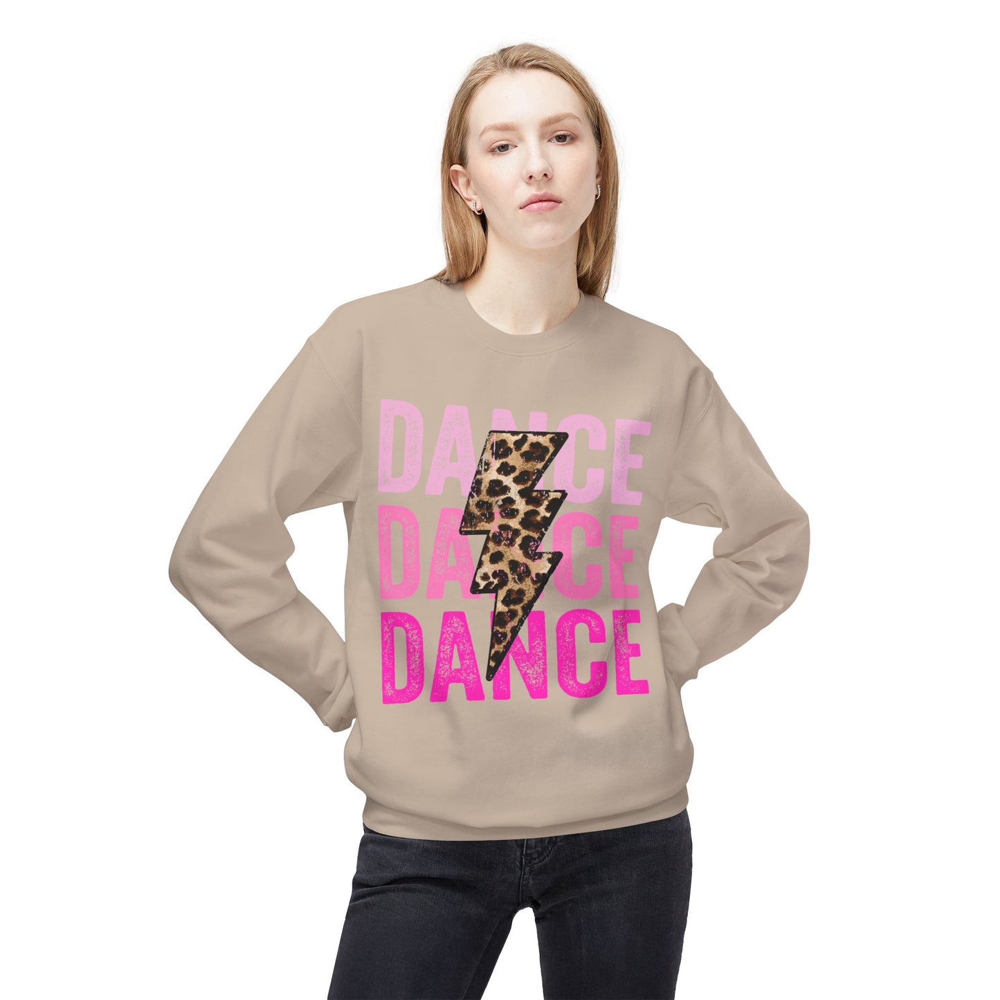 Dance-Inspired Unisex Crewneck Sweatshirt