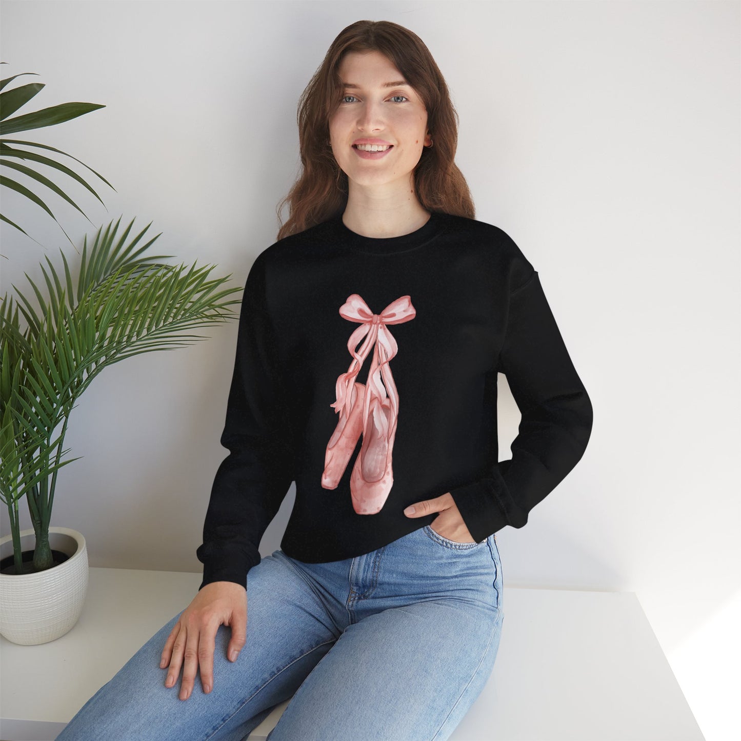 Ballet Slippers Crewneck Unisex Sweatshirt