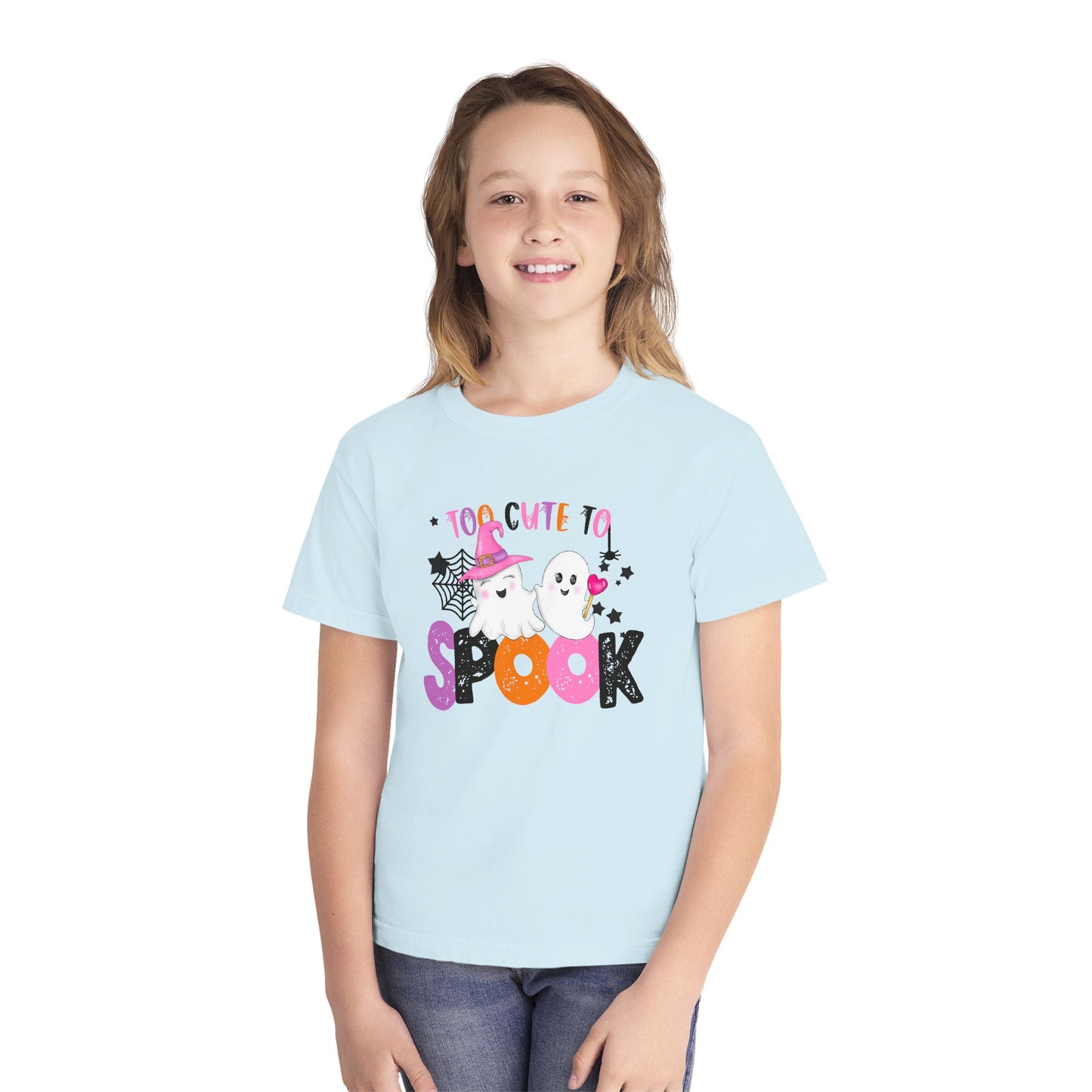 Cute Spooky Halloween Youth T-Shirt