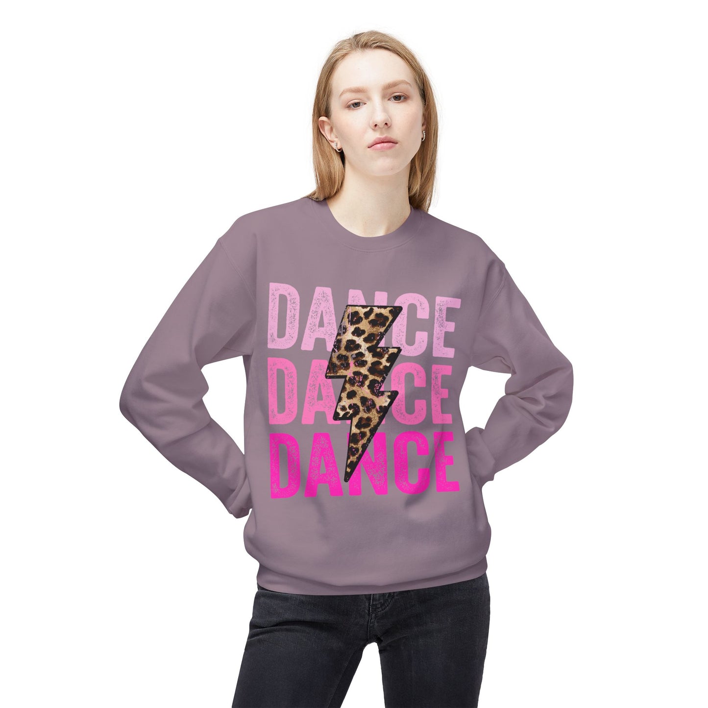 Dance-Inspired Unisex Crewneck Sweatshirt
