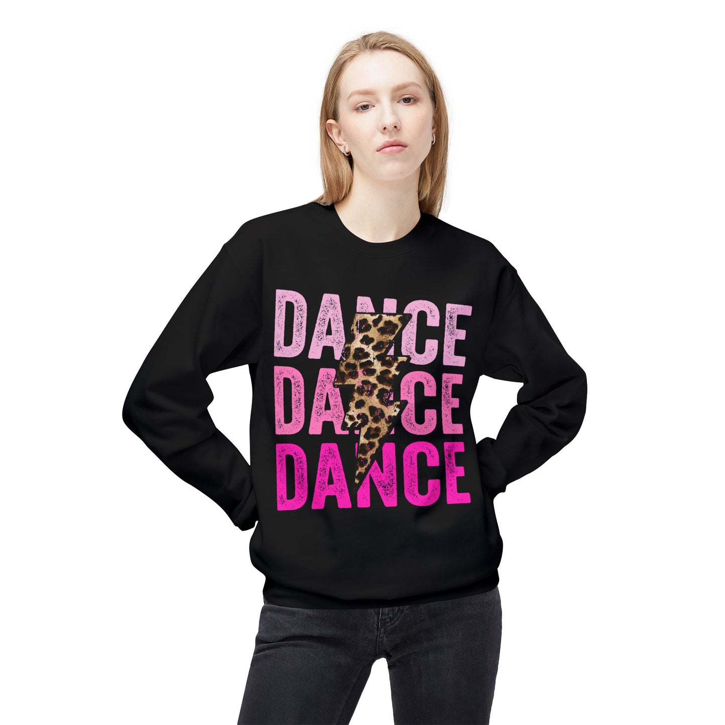 Dance-Inspired Unisex Crewneck Sweatshirt