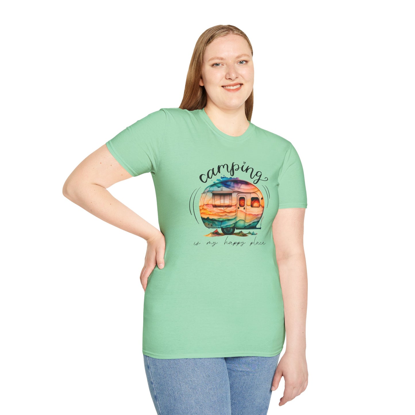 Camping Unisex T-Shirt for Outdoor Enthusiasts