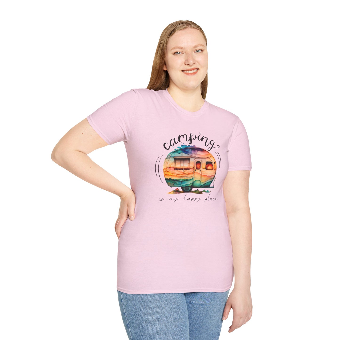 Camping Unisex T-Shirt for Outdoor Enthusiasts