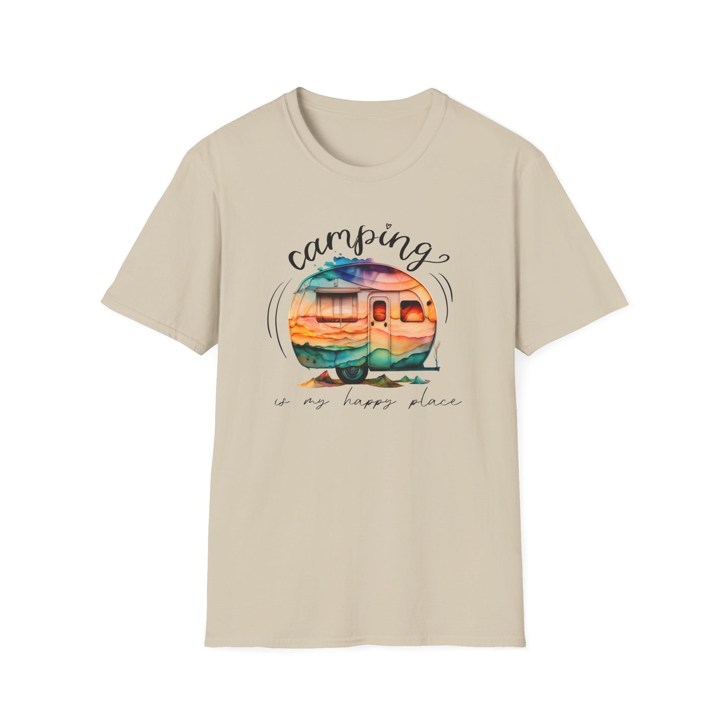 Camping Unisex T-Shirt for Outdoor Enthusiasts