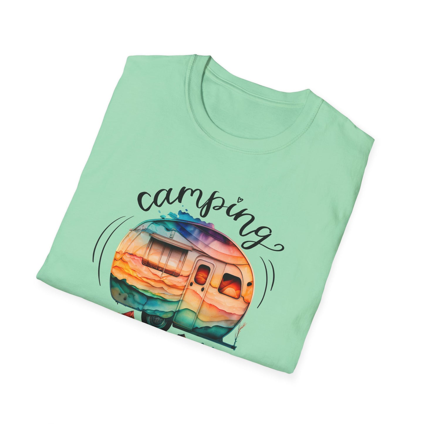 Camping Unisex T-Shirt for Outdoor Enthusiasts