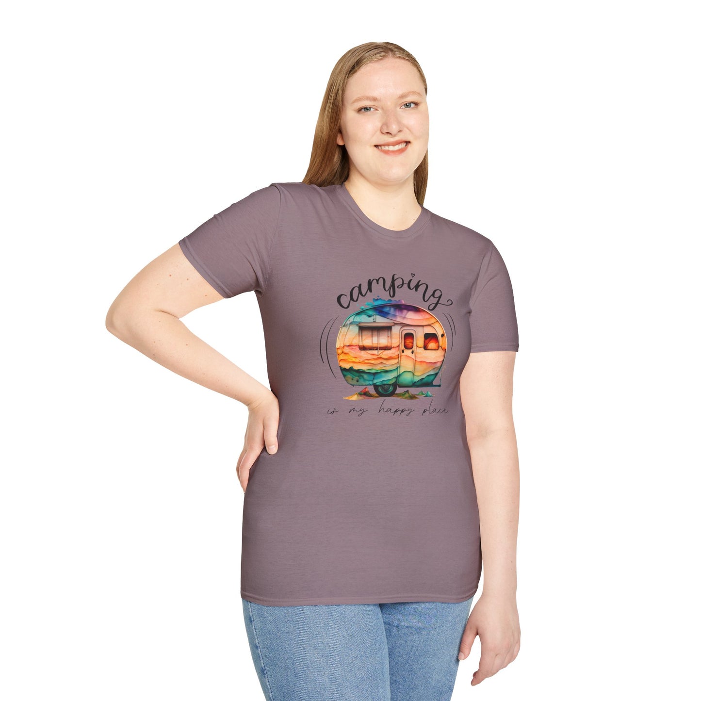 Camping Unisex T-Shirt for Outdoor Enthusiasts