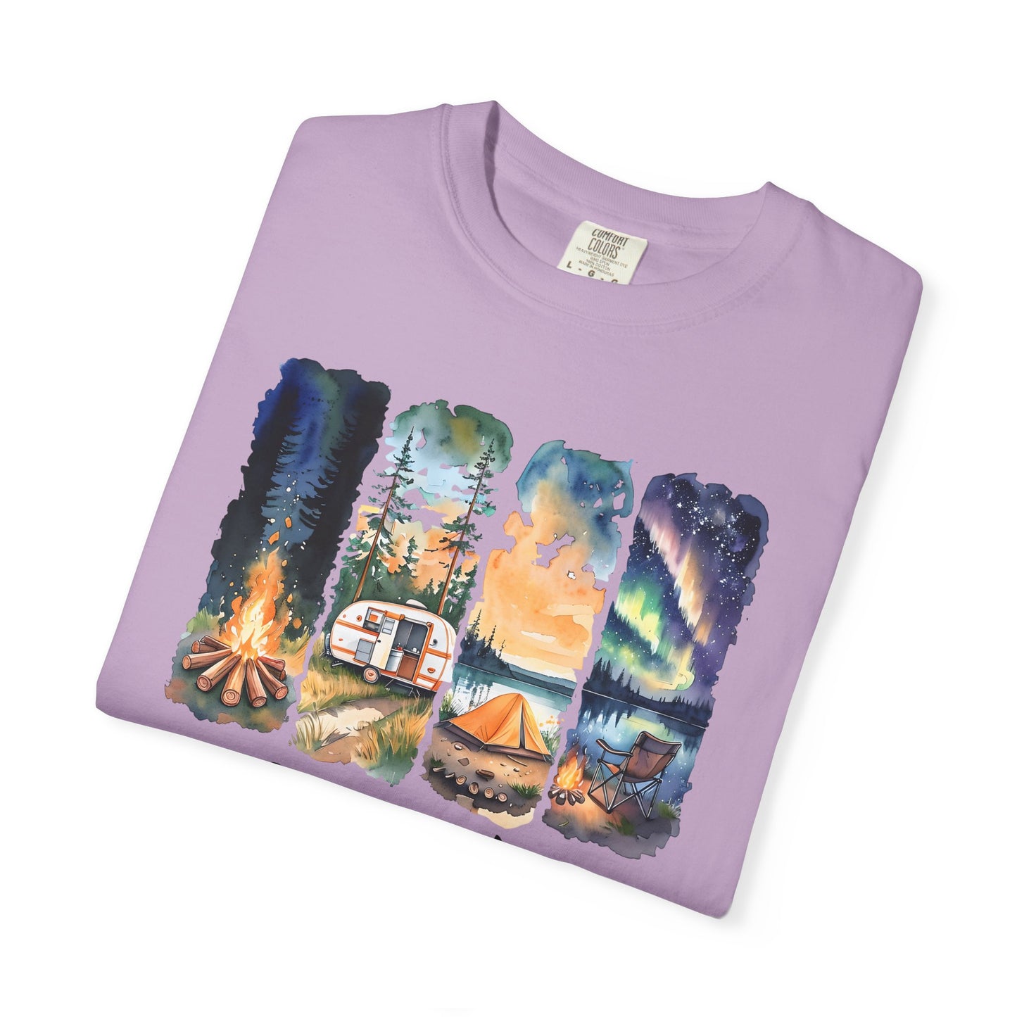 Camping Life Unisex Garment-Dyed T-Shirt