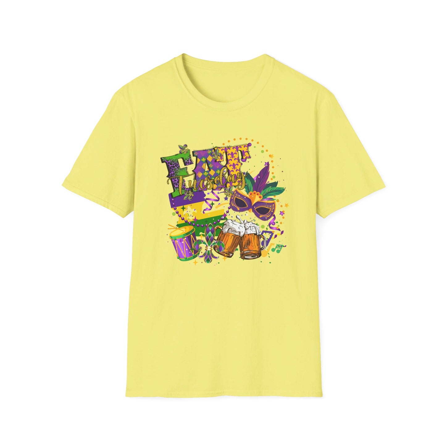 Mardi Gras Unisex Softstyle T-Shirt