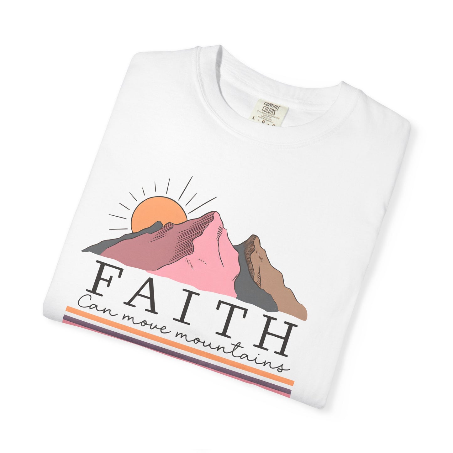 Faith-Inspired Unisex Garment-Dyed T-Shirt