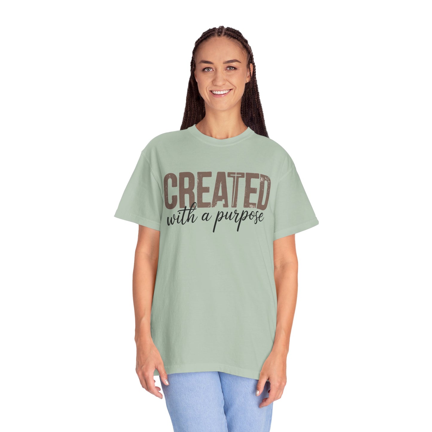 Faith-Inspired 'Created with a Purpose' Unisex T-Shirt