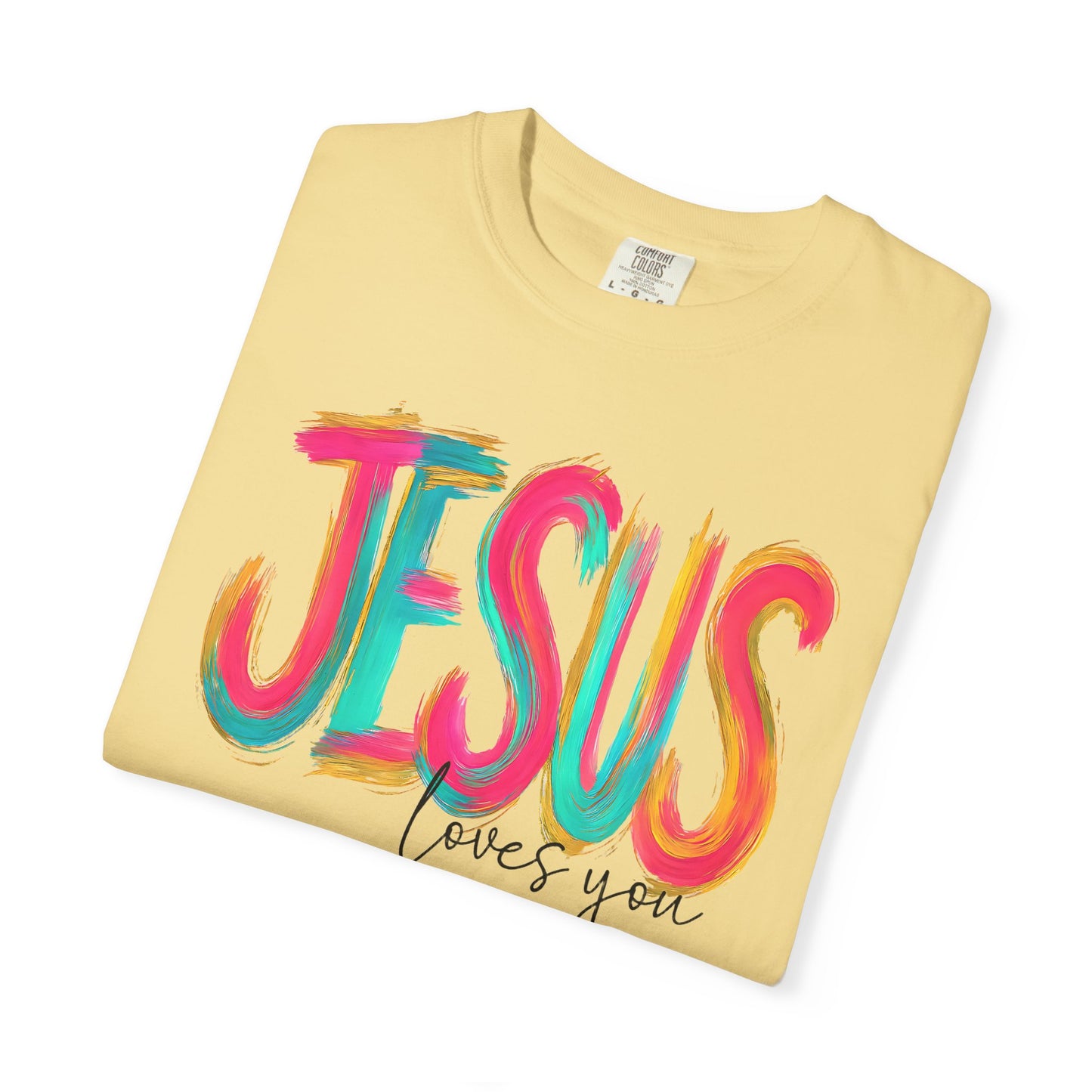 Faith-Inspired 'Jesus Loves You' Unisex T-Shirt