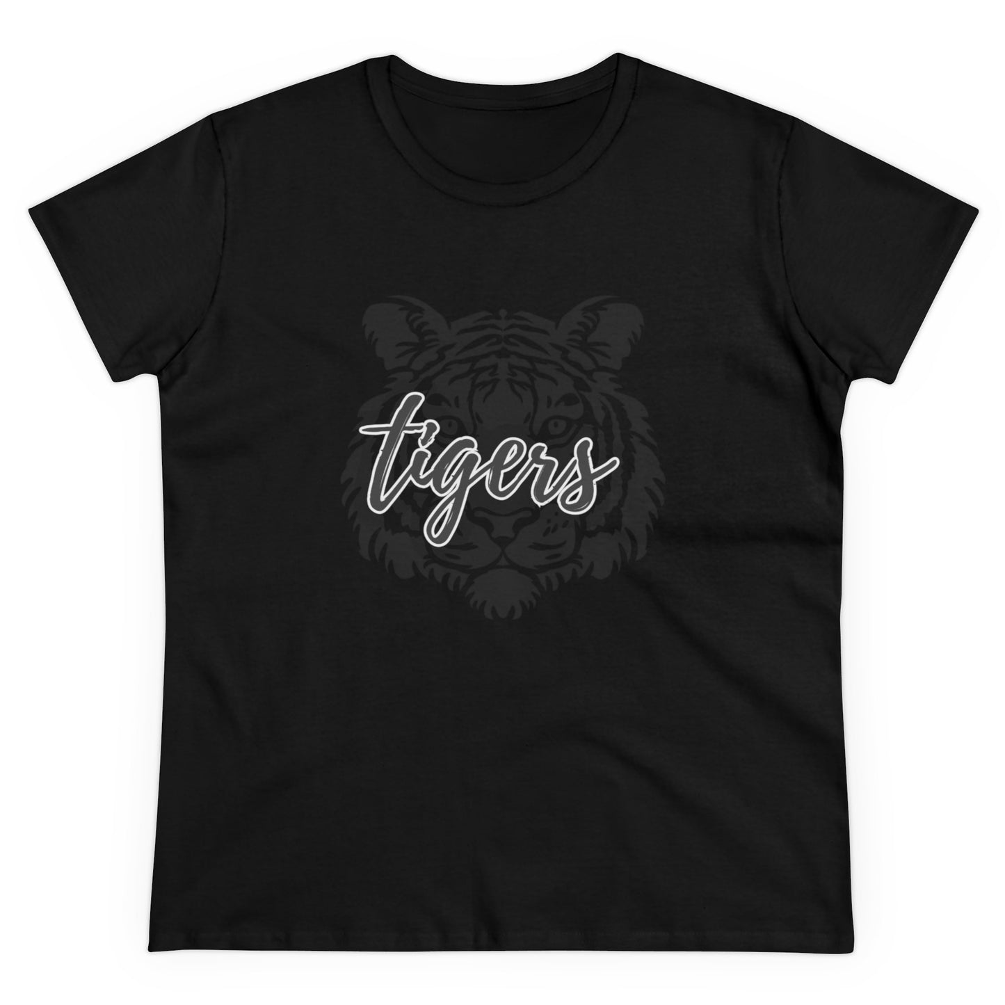 Tigers Women's Midweight Cotton Tee