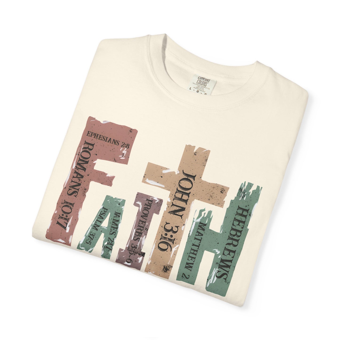 Faith-Inspired Unisex Garment-Dyed T-Shirt