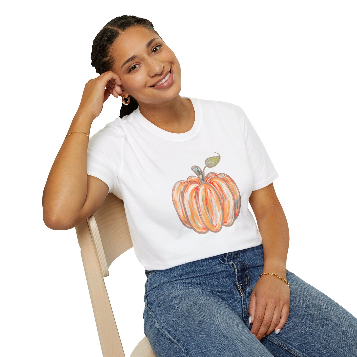 Halloween Pumpkin Unisex Softstyle T-Shirt