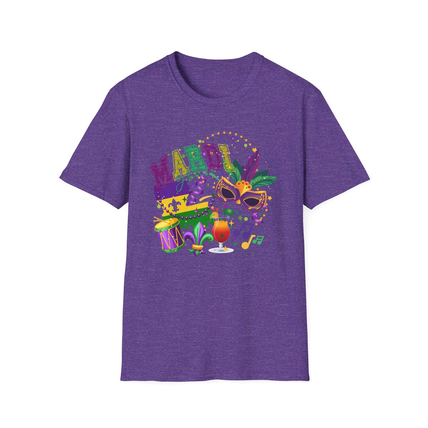 Mardi Gras Unisex Softstyle T-Shirt