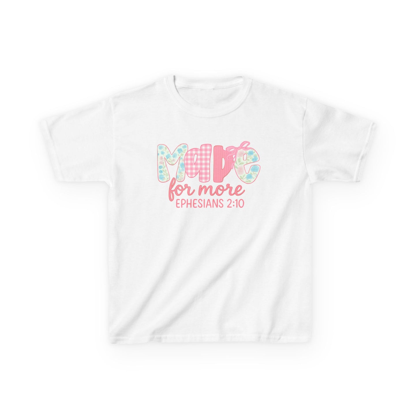 Faith-Inspired 'Made For More' Youth Unisex T-Shirt