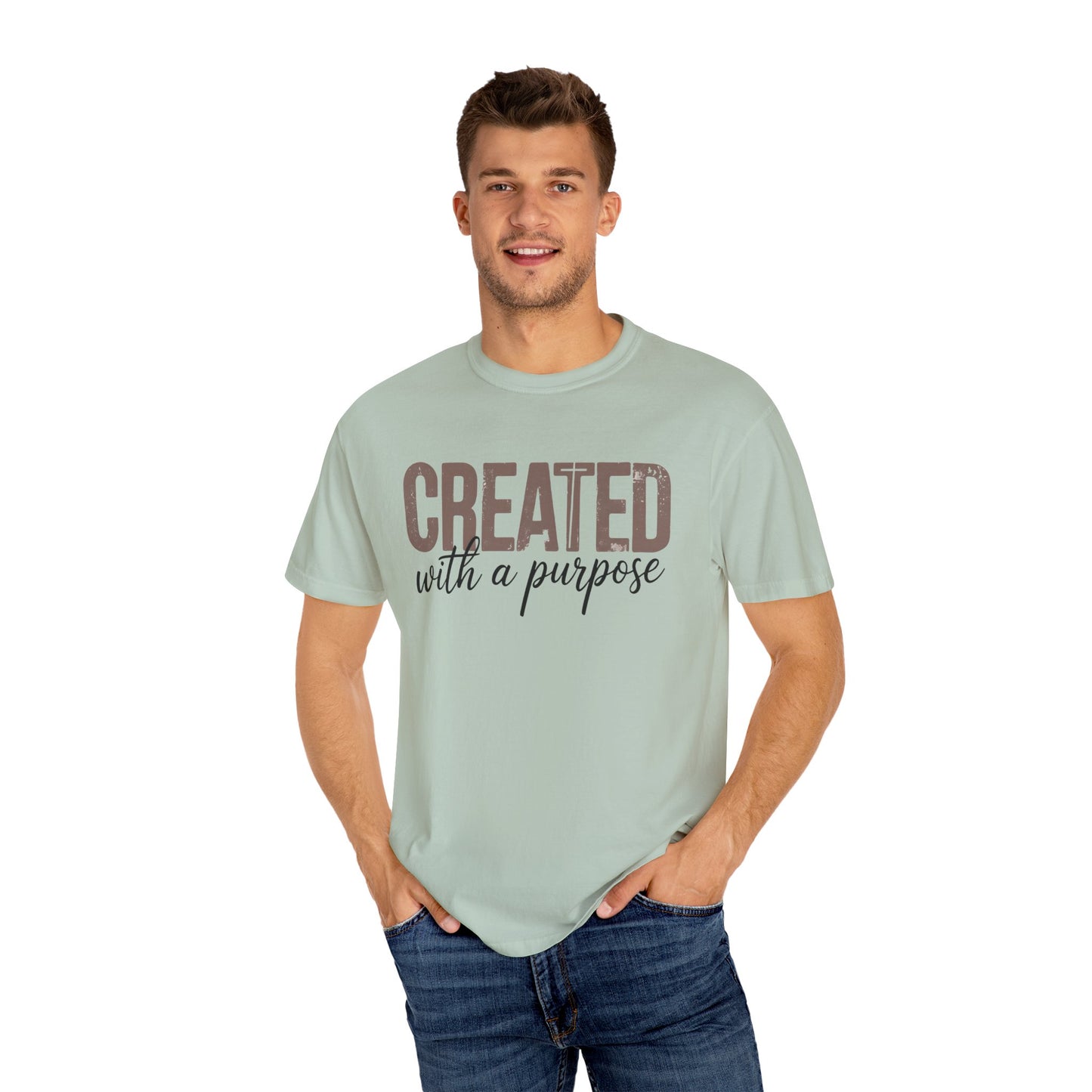 Faith-Inspired 'Created with a Purpose' Unisex T-Shirt