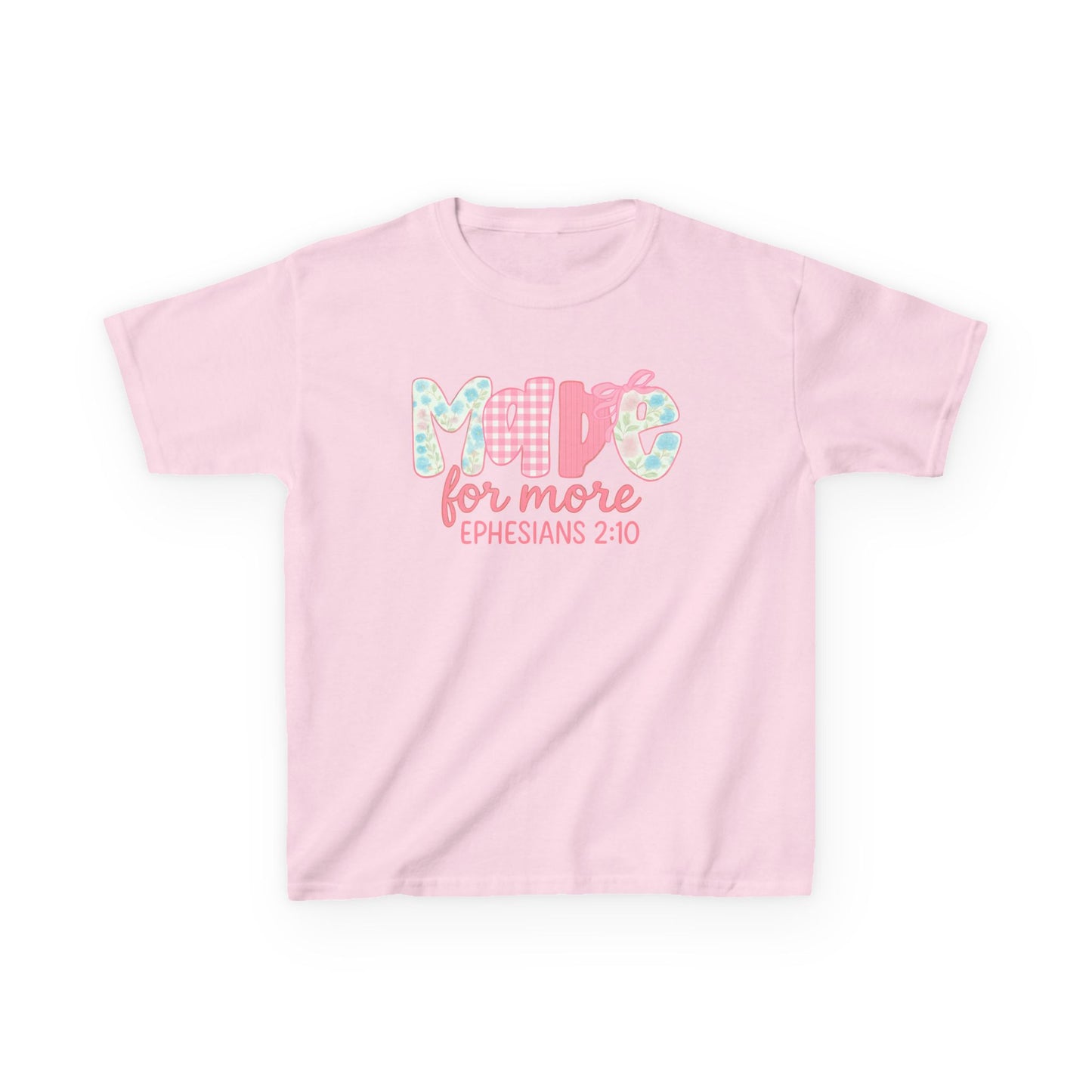 Faith-Inspired 'Made For More' Youth Unisex T-Shirt