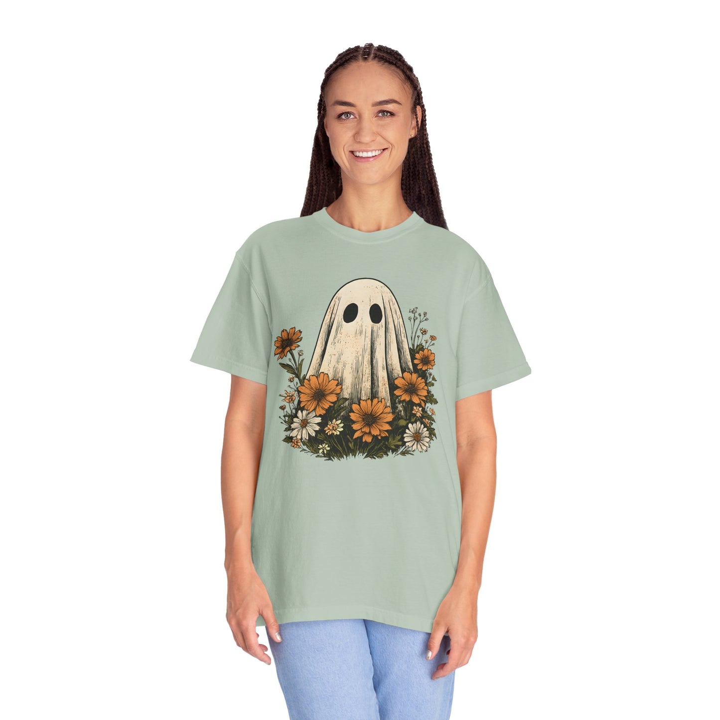 Halloween Cute Ghost Graphic Unisex T-Shirt