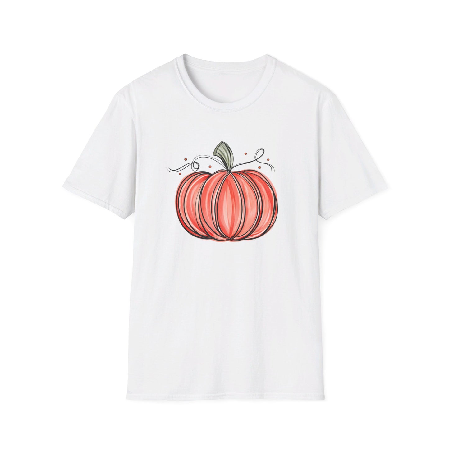 Halloween Pumpkin Unisex Softstyle T-Shirt