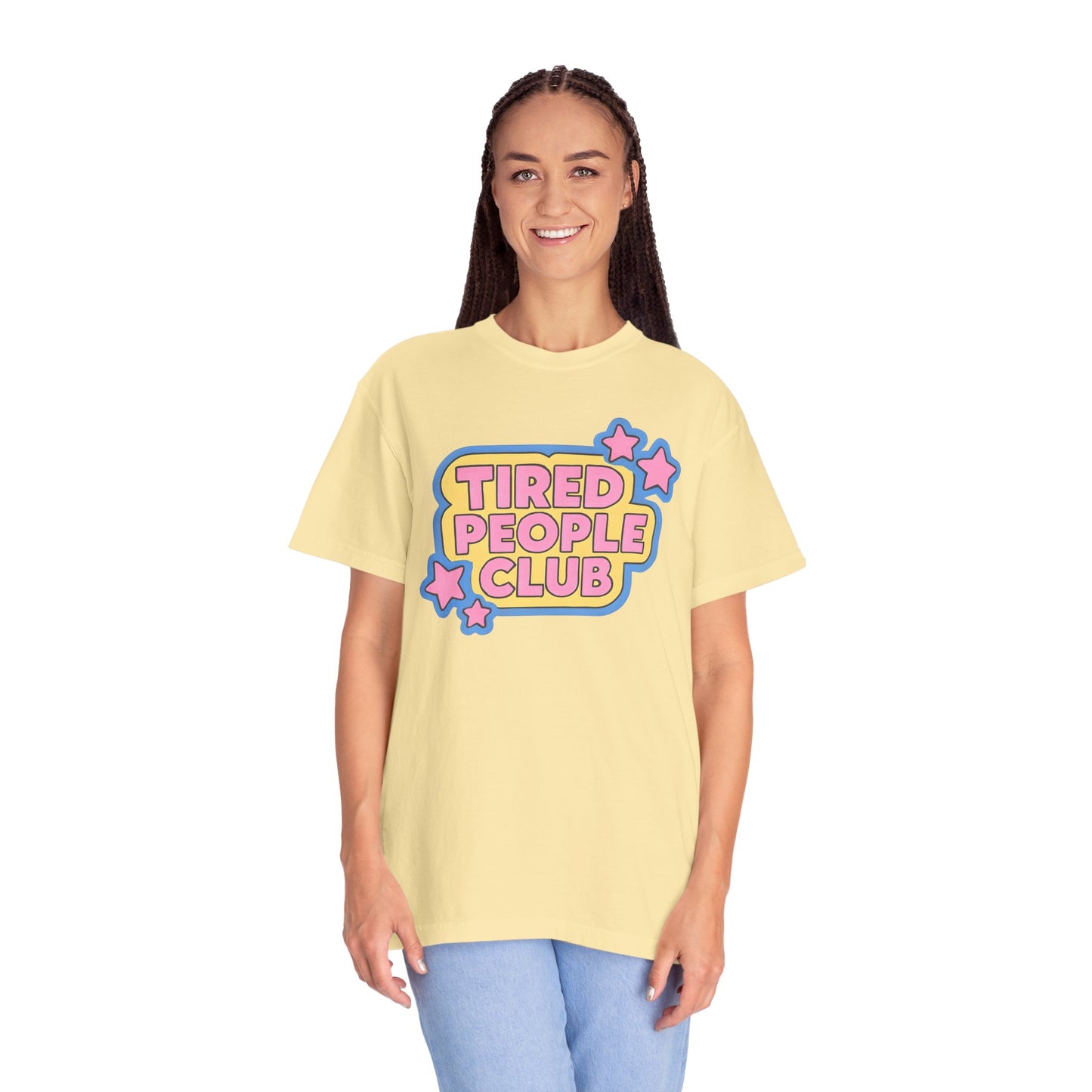 Tired People Club Graphic Unisex T-Shirt