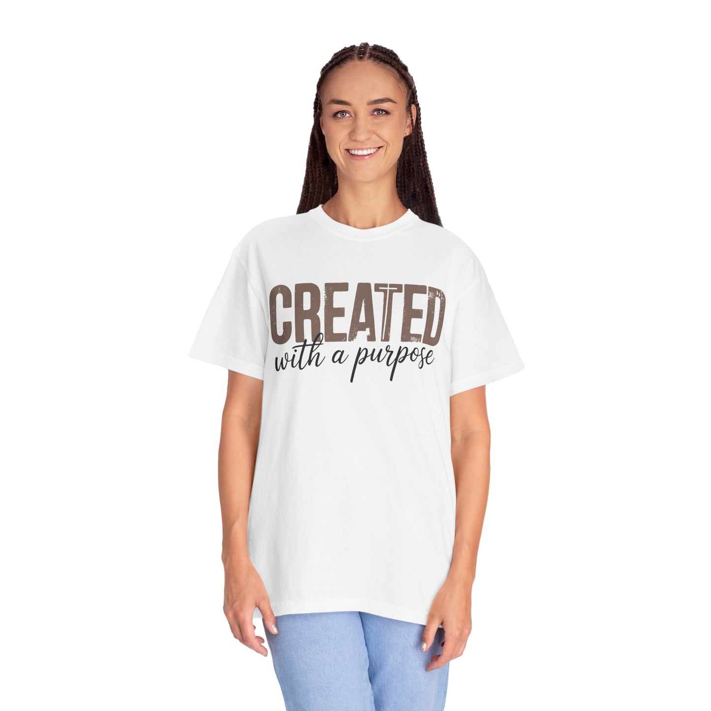 Faith-Inspired 'Created with a Purpose' Unisex T-Shirt